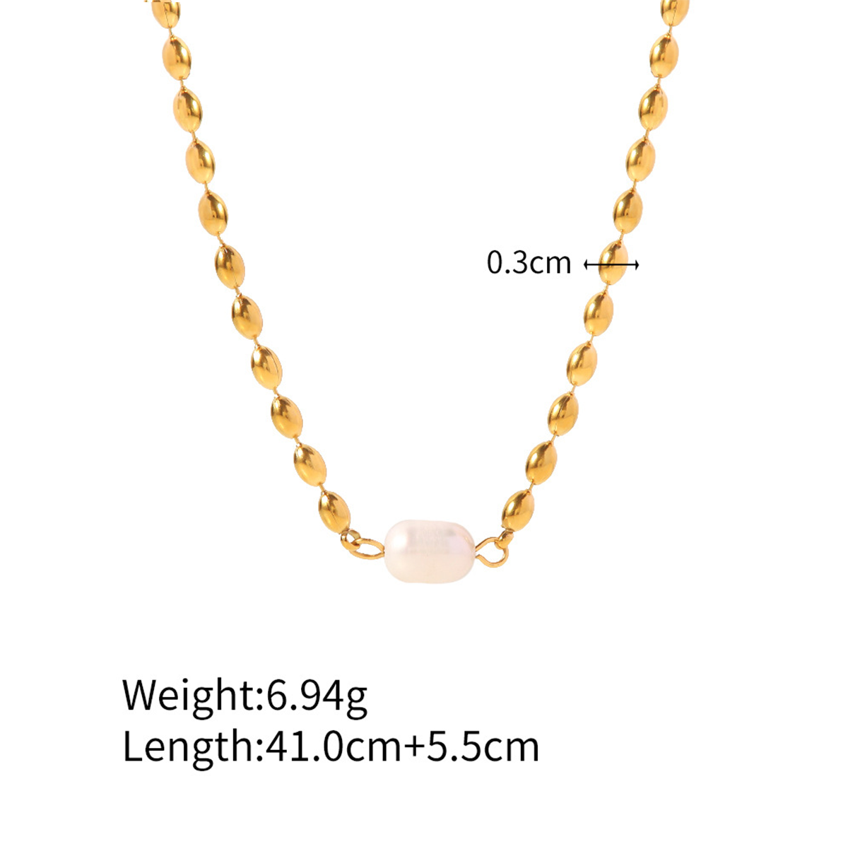 Open Heart Collar Necklace - Tarnish-Free Stainless Steel Layering Pendant for Everyday Wear