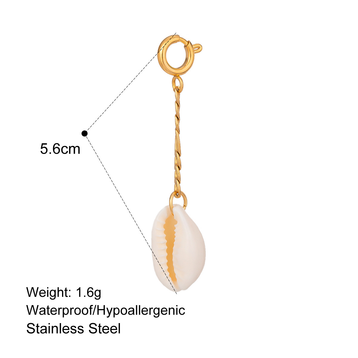 Stainless Steel Bikini Pendant Connecting Clasp DIY Pendant Titanium Steel High Color Retention Jewelry Accessories
