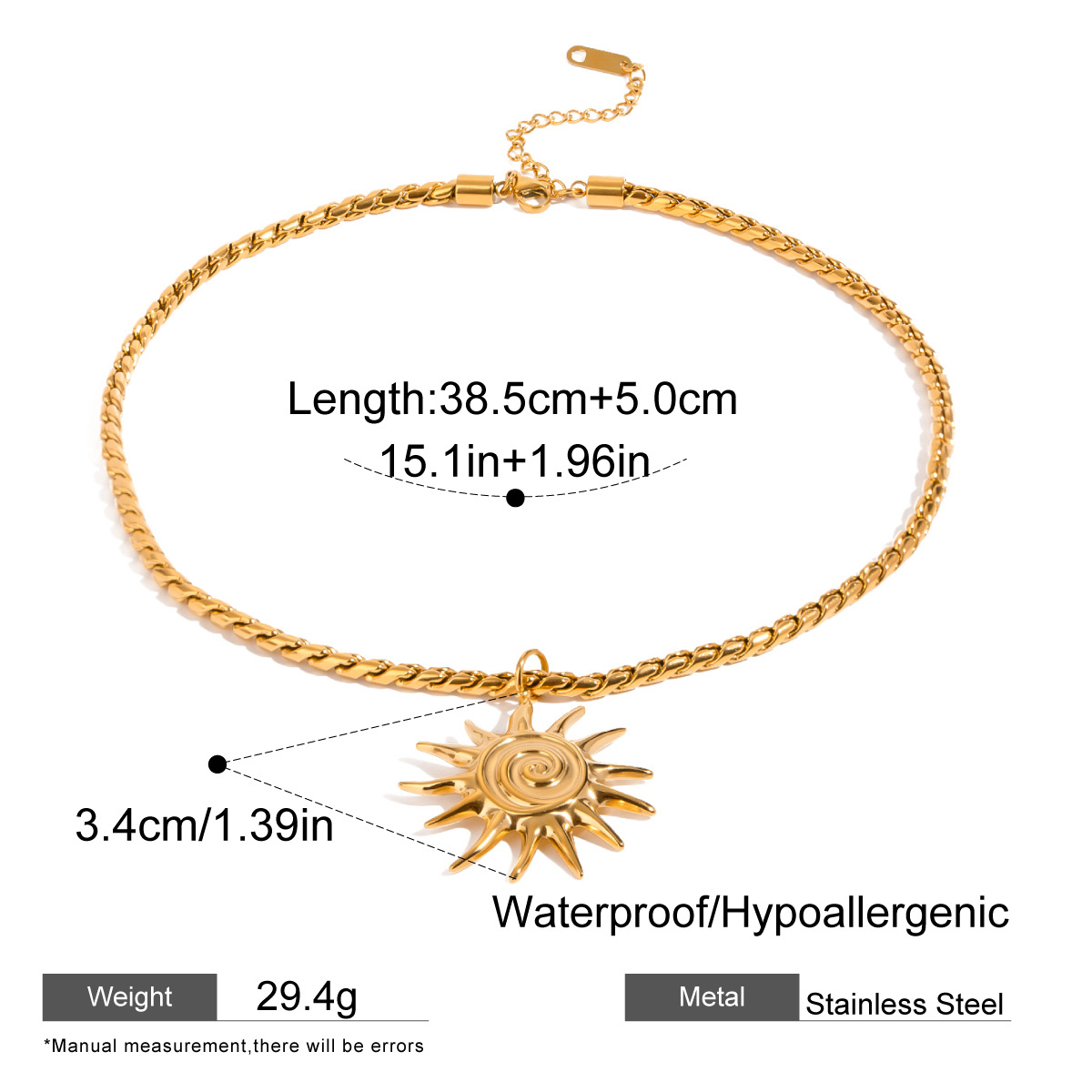 Delicate Layered Necklace Set - Gold Plated Vacation Jewelry for Everyday Elegance
