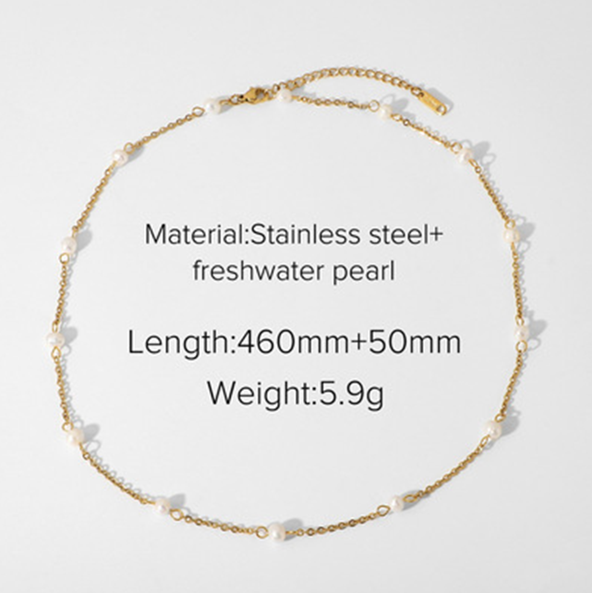 Open Heart Collar Necklace - Tarnish-Free Stainless Steel Layering Pendant for Everyday Wear