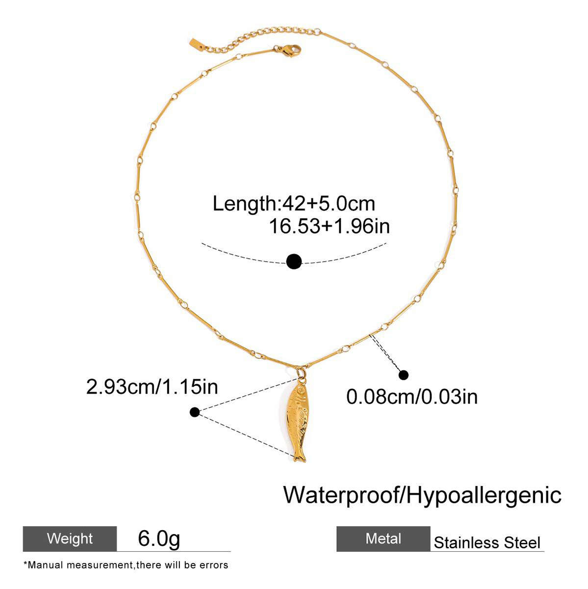 Delicate Layered Necklace Set - Gold Plated Vacation Jewelry for Everyday Elegance